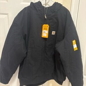 Carhartt Black Full-Zip Jacket